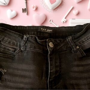 Wax Jean size 3 Black Stretch